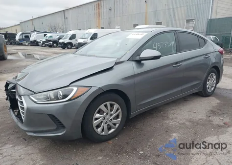 2017 Hyundai Elantra Se из США, поврежденный, VIN KMHD74LF7HU117434
